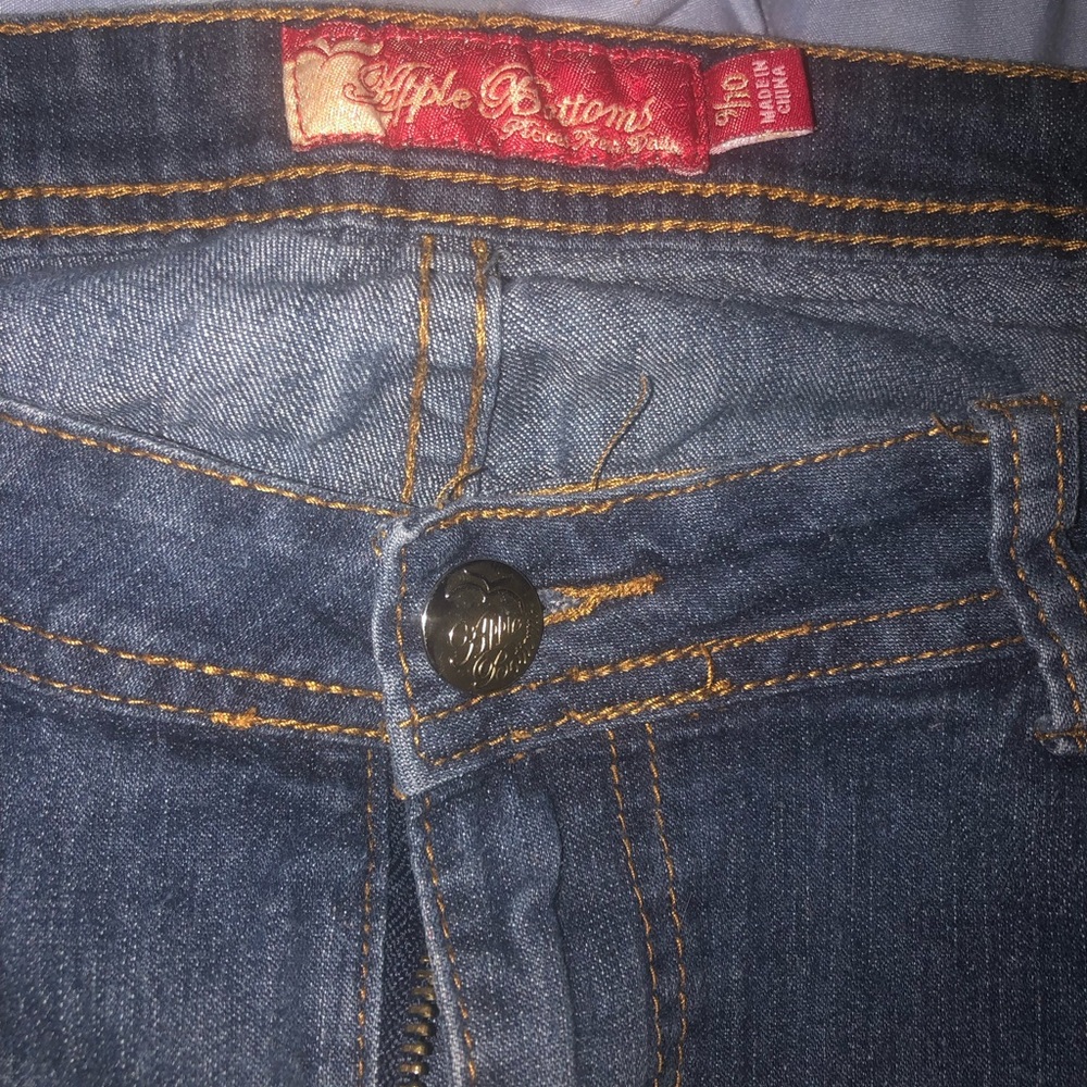 Apple Bottom jeans size 9-10. Like new I hardly ever wore them